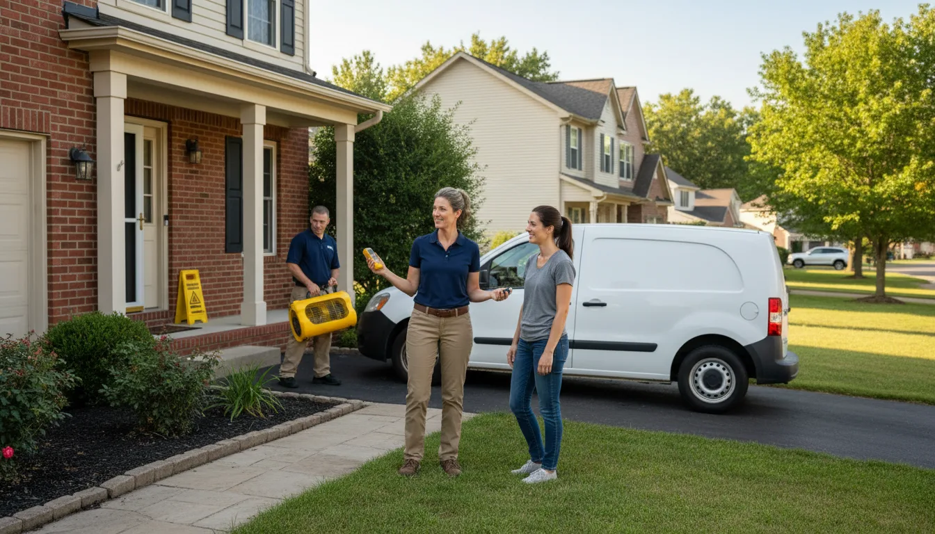Water restoration image for Home Water Damage Repair in Portageville, NY